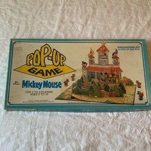 Rare Vintage Mickey Mouse board game circa 1982